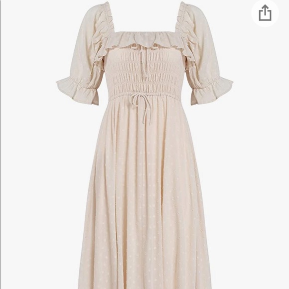 Women White Dress - Picture 4 of 16